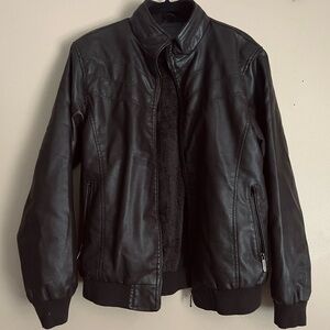 Men’s Dark Brown Leather Jacket